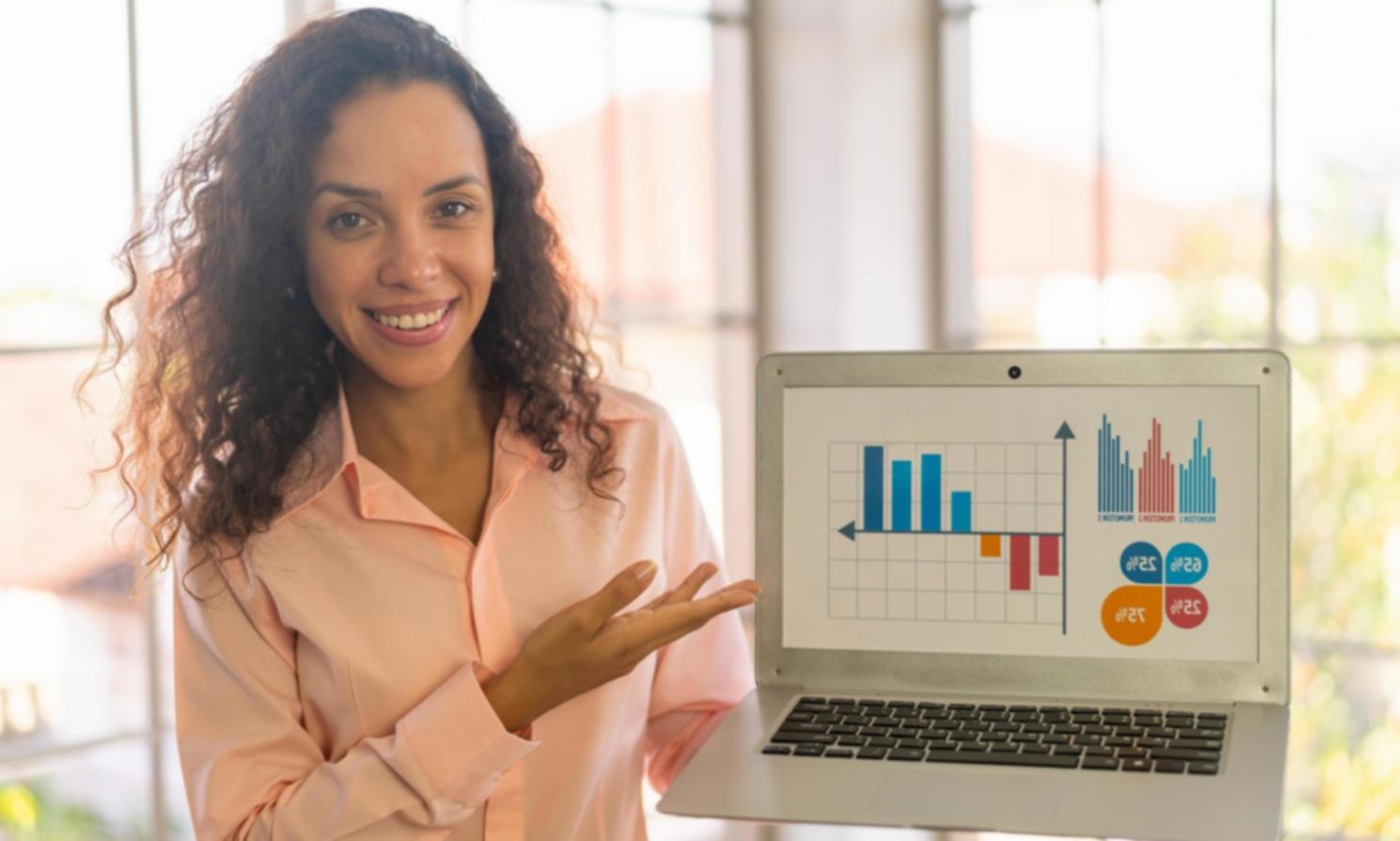 Analyse financière moderne avec données et graphiques